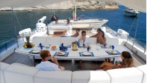 Classic Yacht NAFISA -  Sundeck Dining